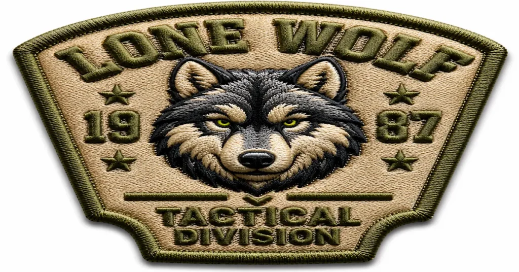 3D Puff Embroidery Patch