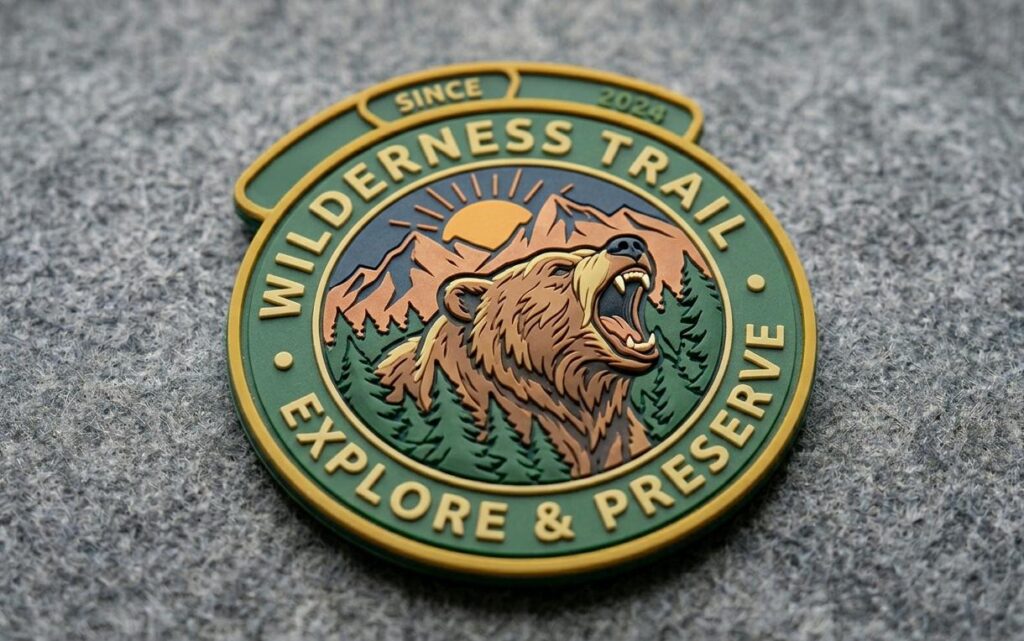 PVC velcro patch
