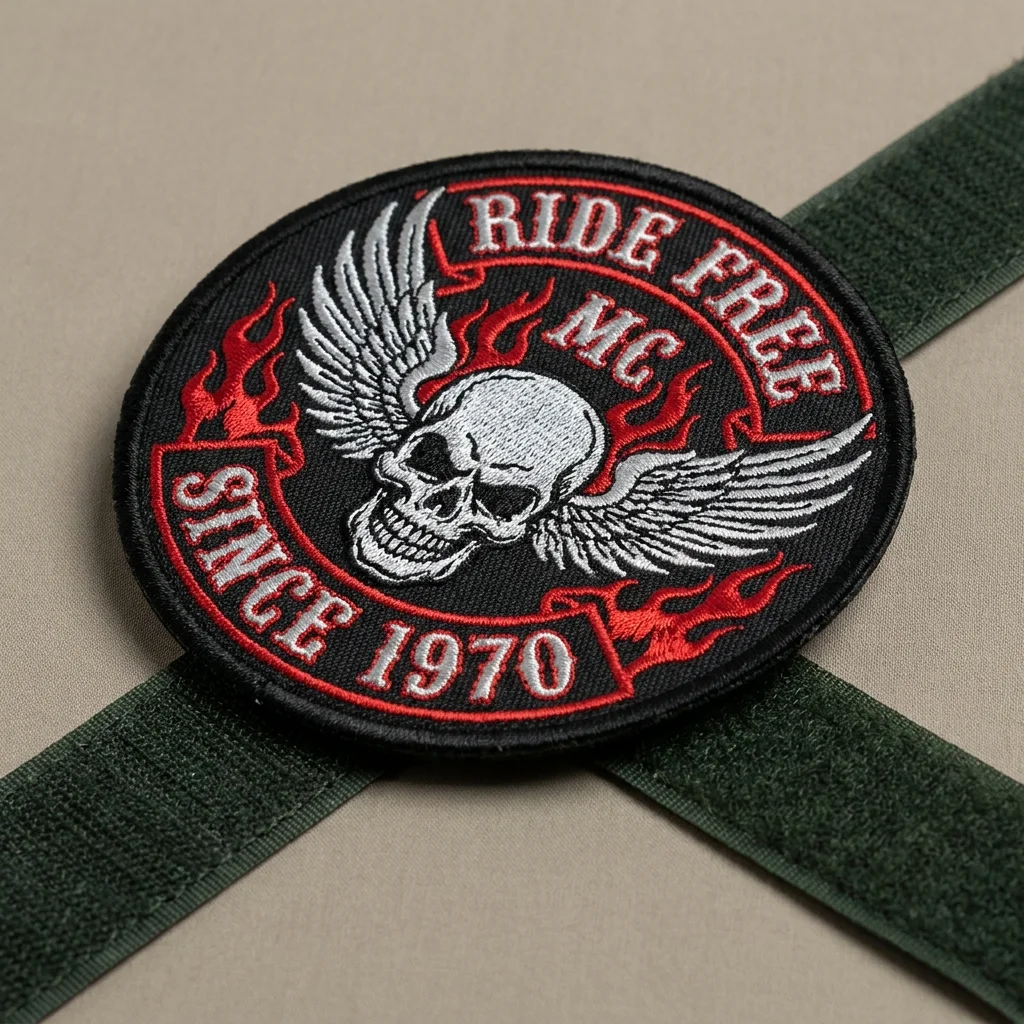 Bike Velcro Patch